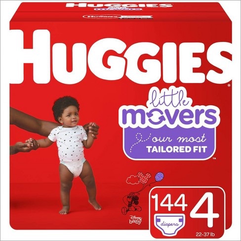 Huggies Little Movers 4号尿片
