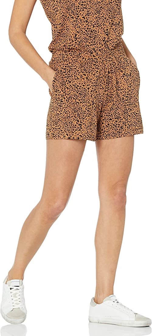 Amazon Essentials Women's Classic-Fit Knit Pull-On Short