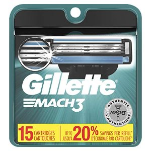 Gillette Mach3 吉列风速系列替换刀头 15个