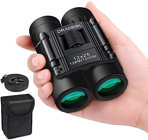 Amazon.com : DRANBOL 12X25 Mini Pocket Binoculars