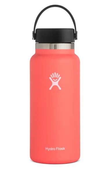 Hydro Flask 32-Ounce Wide Mouth Cap Bottle | Nordstrom水杯