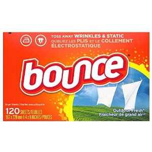 $8.51 Bounce Dryer Sheets Laundry Fabric Softener, Outdoor Fresh, 240 Count : Health & Household