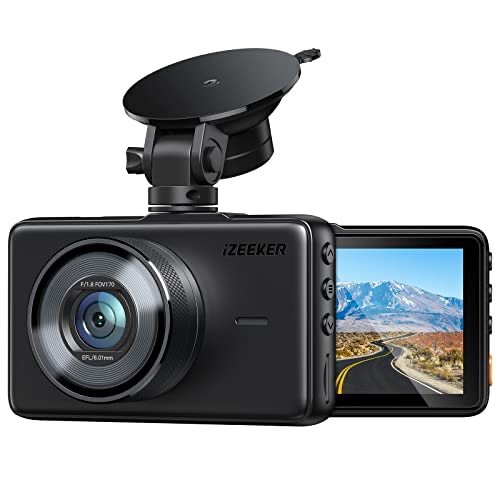 iZEEKER Dash Cam for Cars, 1080P Full HD Dash Camera, Dashcam with Night Vision