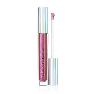 Amazon.com: Almay Lip Gloss, Non-Sticky Lip Makeup, Holographic Glitter Finish, Hypoallergenic, 700 Flame, 0.9 Oz