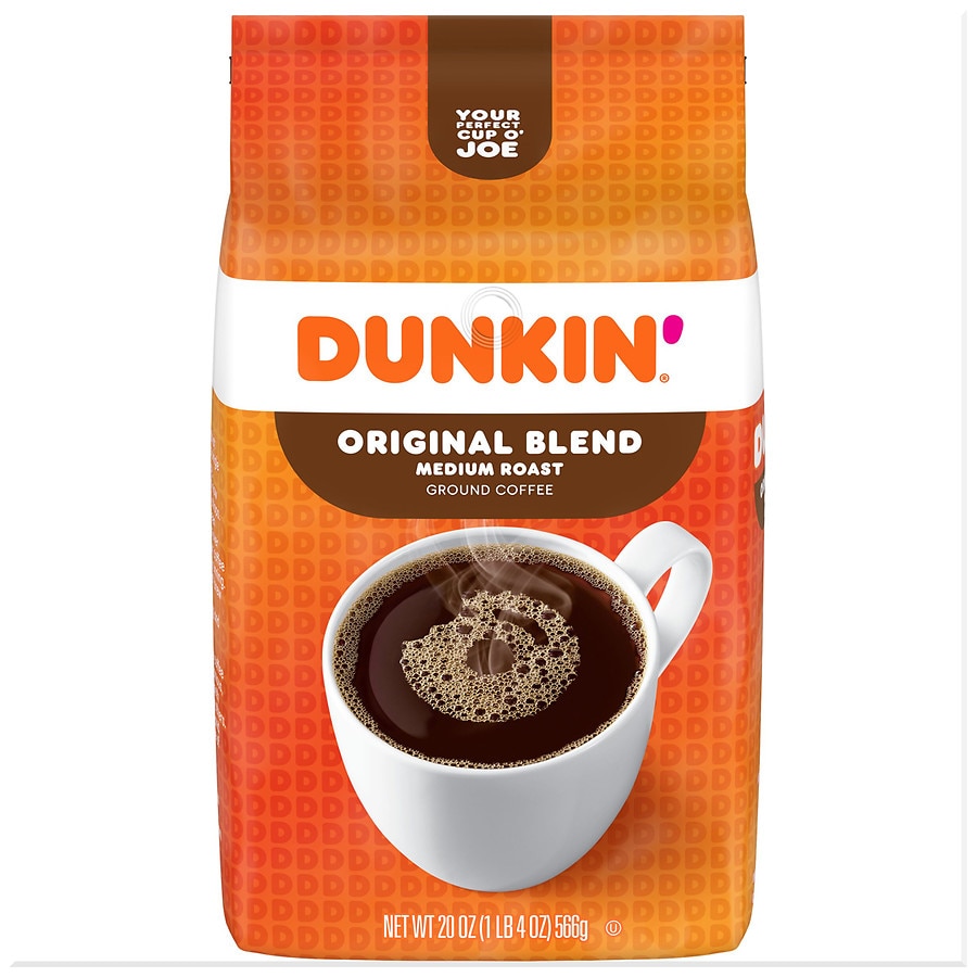 Walgreens 现有Dunkin原味咖啡粉20Oz