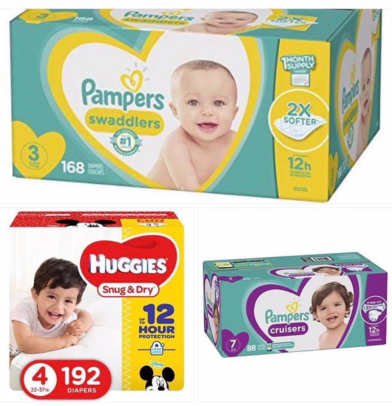 Amazon.com: Subscribe & Save Eligible Diapers: Health & Household尿不湿，湿纸巾
