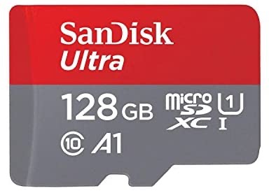存储卡SanDisk Ultra 128GB microSDXC UHS-I card with Adapter - 100MB/s U1