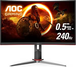 C27G2Z 27" Curved Frameless Ultra-Fast Gaming Monitor