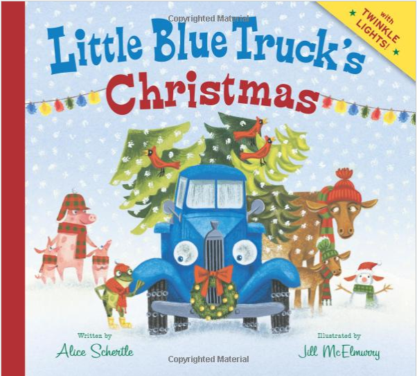 小小蓝色卡车的圣诞节（硬壳书）