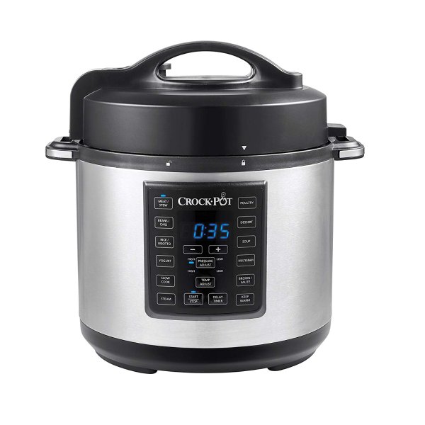 6 Qt 8-in-1 Multi-Use Express Crock Programmable Slow Cooker