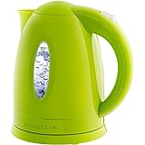 Amazon.com: OVENTE Electric Kettle, Hot Water, Heater 1.7 Liter - BPA Free Fast Boiling Cordless Water 