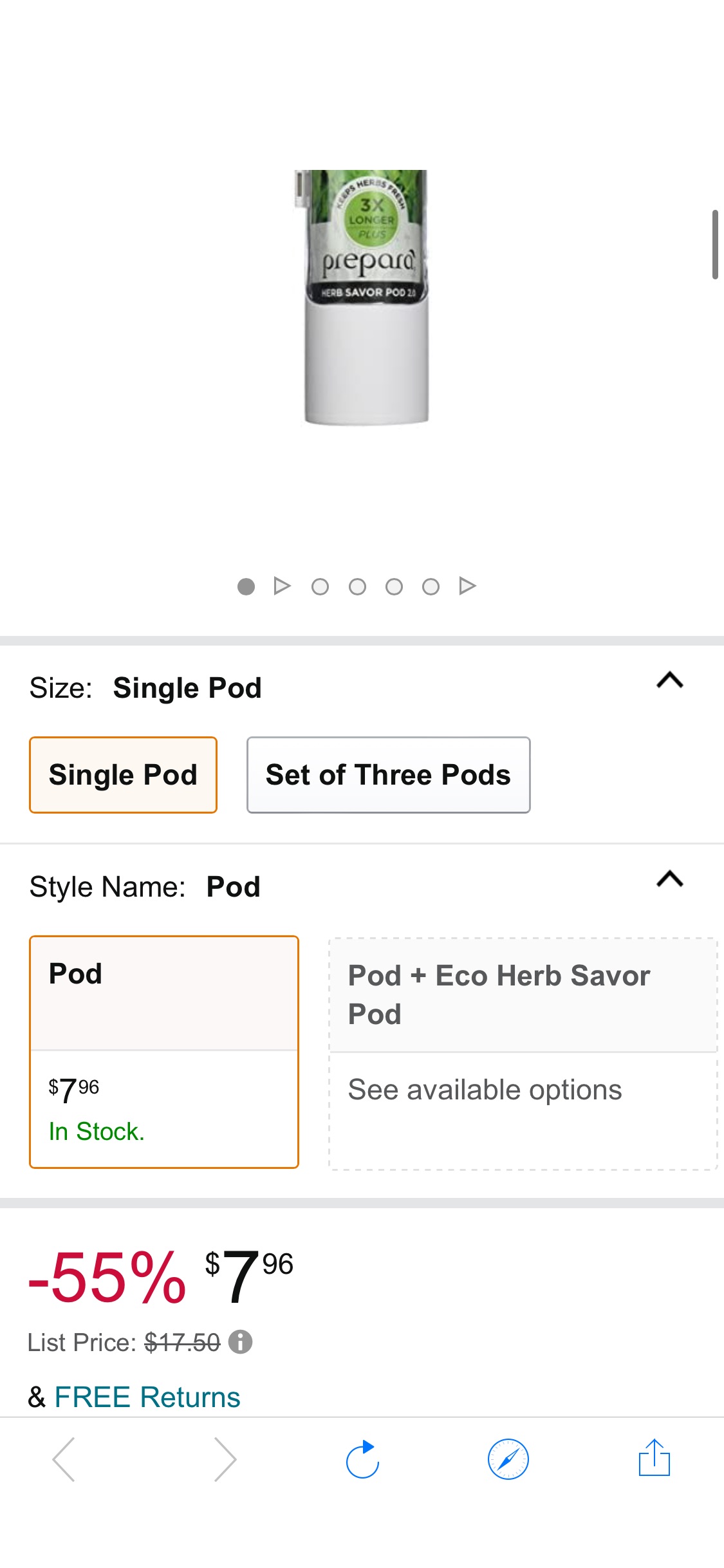 Amazon.com: Prepara Herb Savor Pod 2.0 -: Home & Kitchen