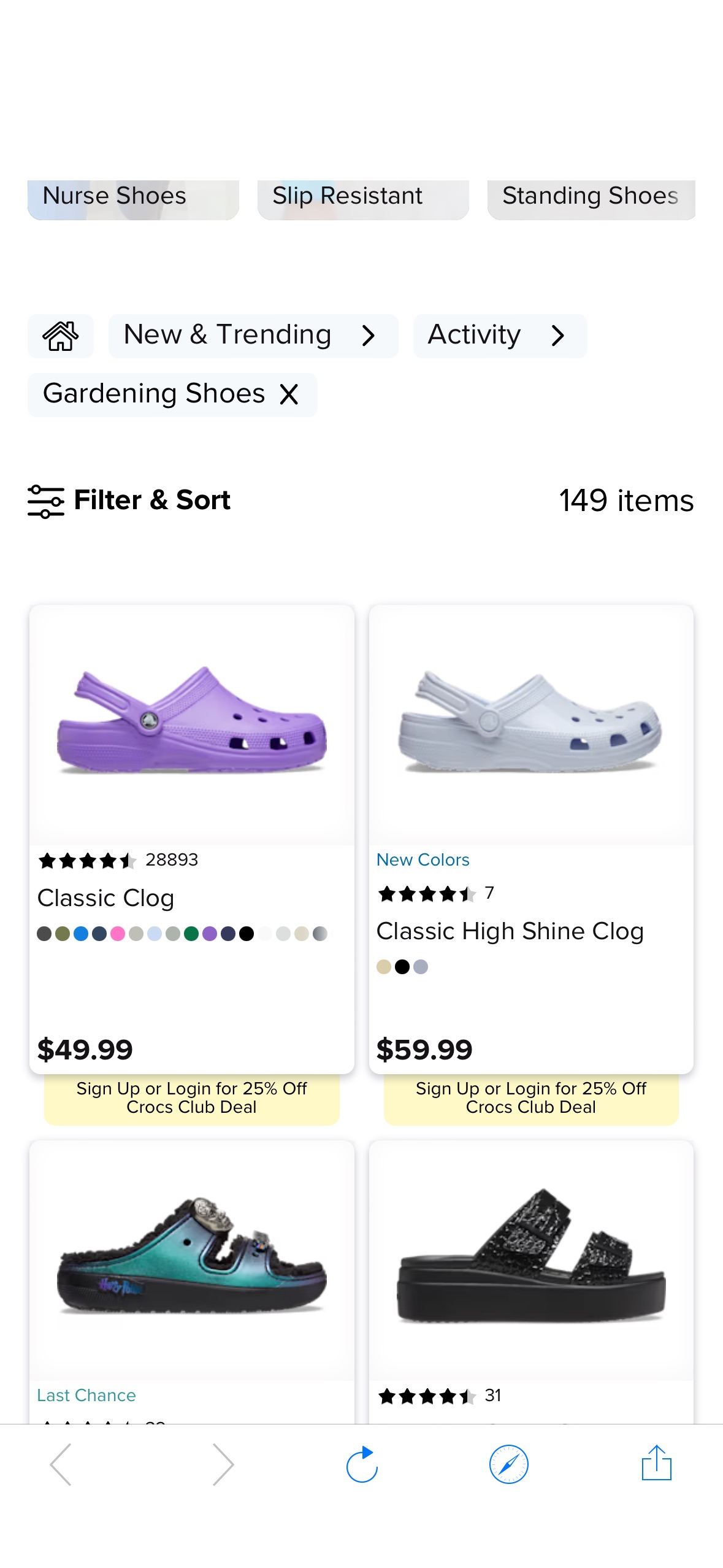 Crocs Club Deal! Up to 40% Off + Extra 25% Off at Checkout