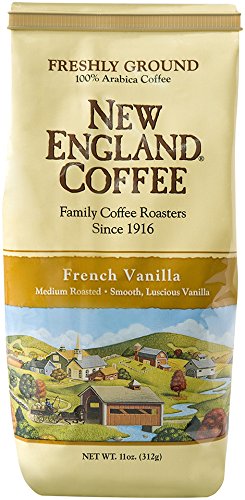 Amazon.com : New England Coffee  法式香草口味中度烘焙咖啡