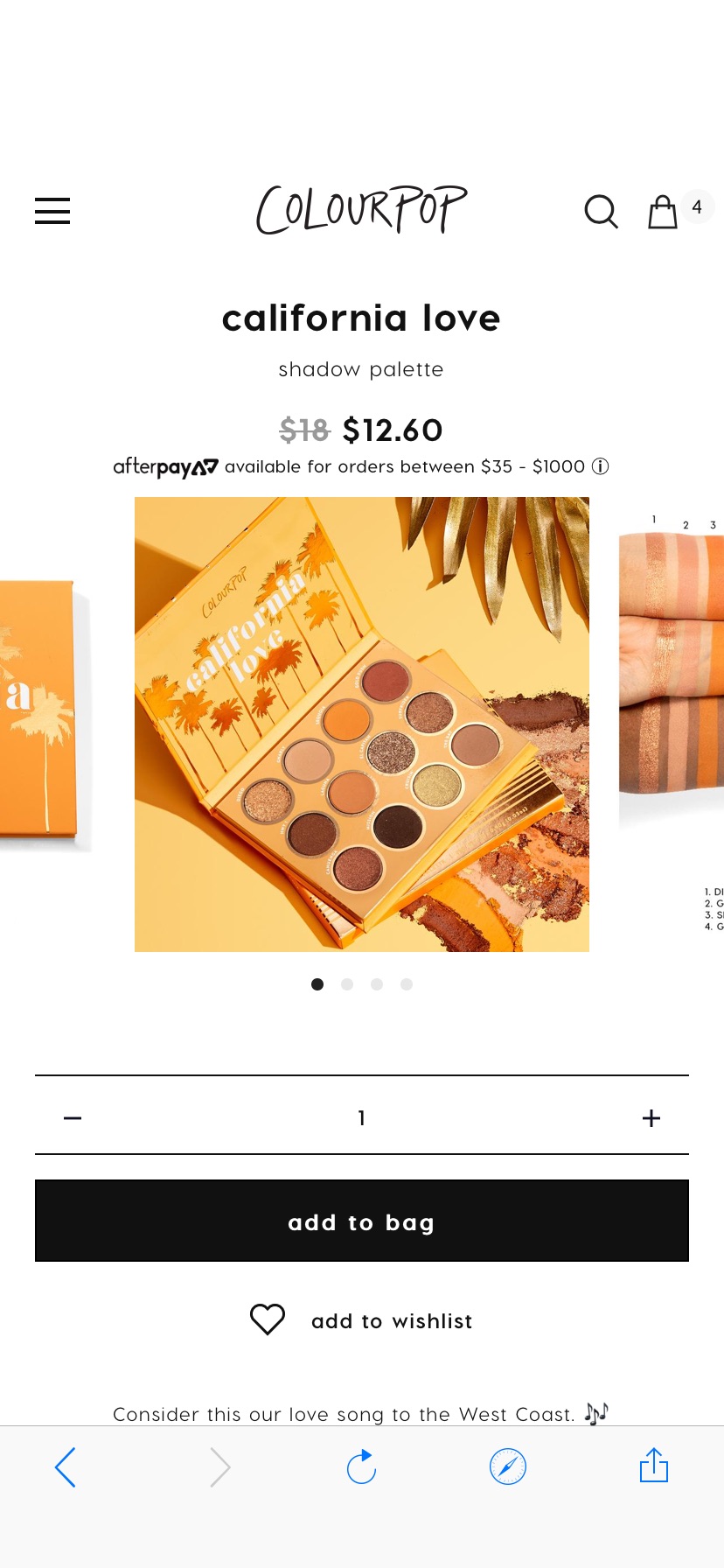 Colourpop 加州爱情补货！