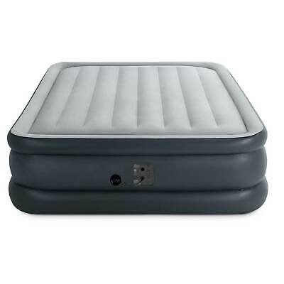Intex Dura-Beam Standard Series Essential Rest Airbed w/ Pump, Queen (Open Box) 78257325290 | eBay