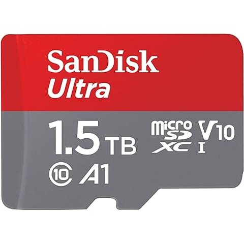 1.5TB Ultra A1 MicroSD 存储卡 傲视群雄的容量