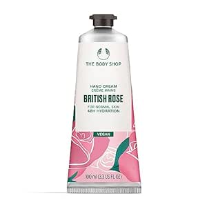 特價: 大容量The Body Shop British Rose Hand Cream – Fresh Dewy Fragrance, On-the-Go Hydration
