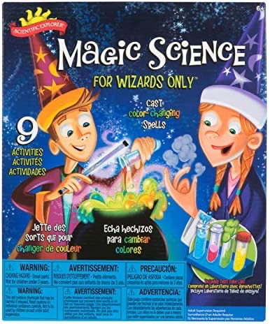 Amazon.com: ALEX Toys 魔术科学实验套装玩具Explorer Magic Science for Wizards Only Kids Science Kit, A247 : Toys & Games