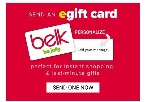 Belk $100 or more Gift Card purchase