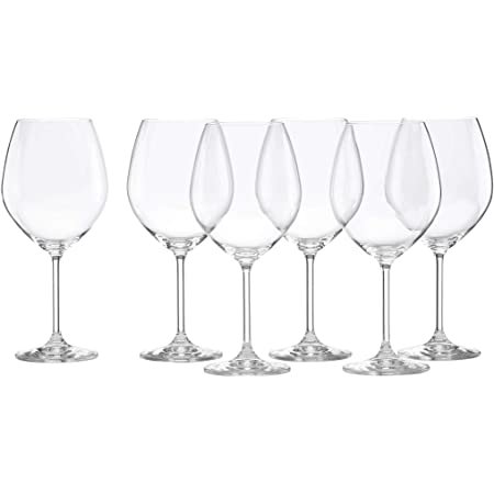 Lenox Tuscany 经典水晶玻璃红酒杯套装 6个装