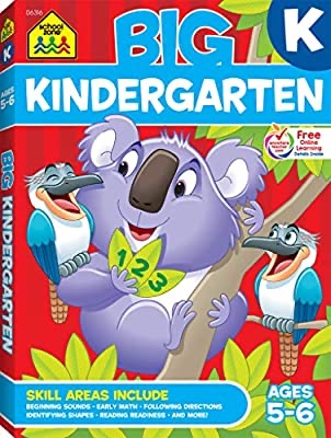 School Zone - Big Kindergarten Workbook - 5-6岁练习册