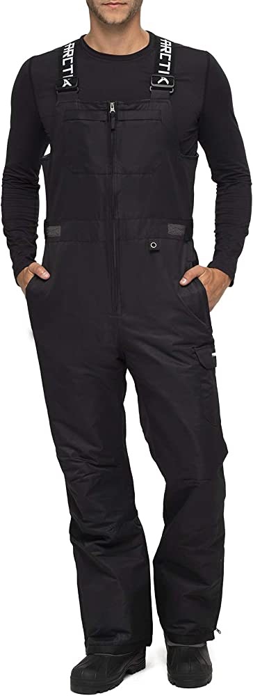 Amazon.com : Arctix Men's Avalanche Athletic Fit Insulated Bib Overalls, Black, Medium/32" Inseam : Clothing, Shoes & Jewelry