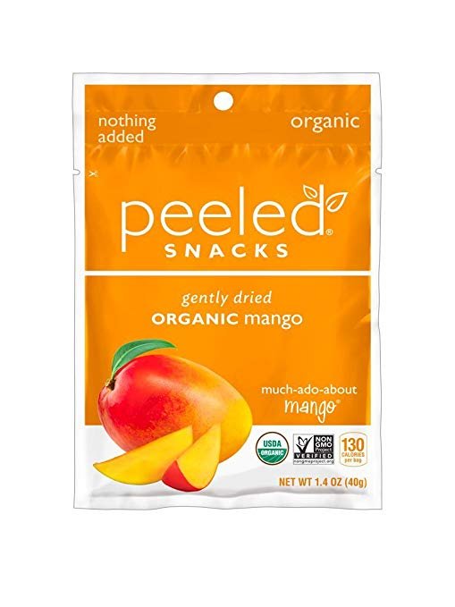 Peeled Snacks Organic Dried Fruit, Much-Ado-About-Mango, 1.4 Ounce (Pack of 10)