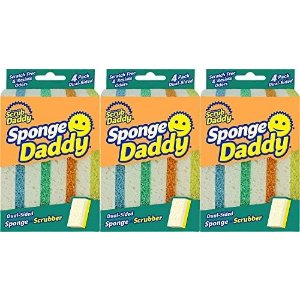 $11.93 Scrub Daddy 双面清洁海绵 冷水里硬 热水里软