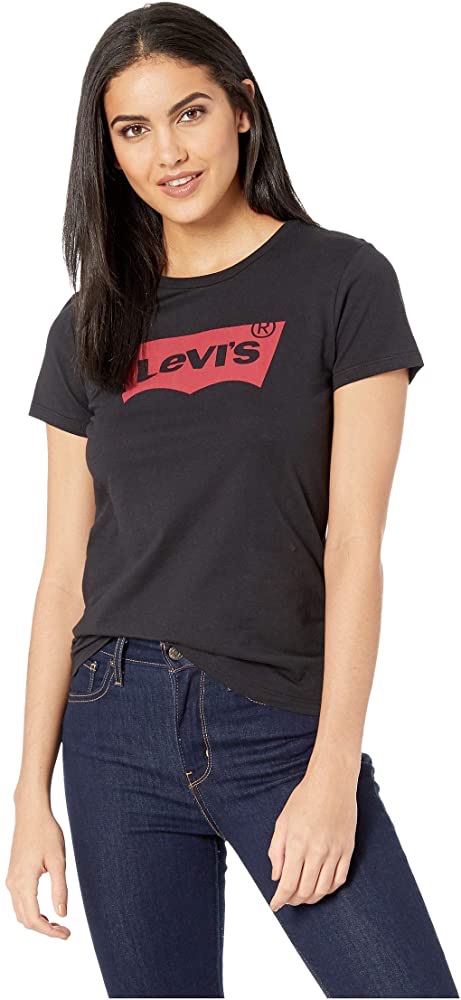 Amazon Levi's 女士Logo款圆领T-Shirt热卖