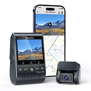 VIOFO A129 Plus Duo 2K 1440P 60fps + 1080P 30fps Dash Cam with GPS