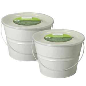 Mainstays 30-Ounce, 3-Wick Black Bucket Outside Citronella Candle