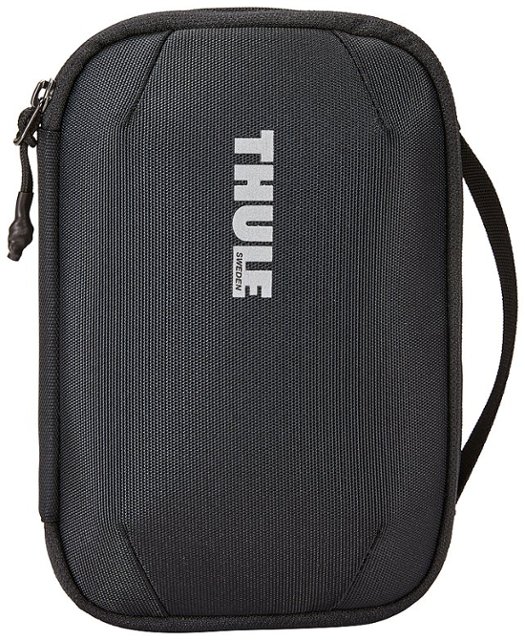 Thule SubTerra PowerShuttle Medium travel case for cords, cables, charger, power banks, AirPods, earbuds, headphones & more Black 3204138 - Best Buy