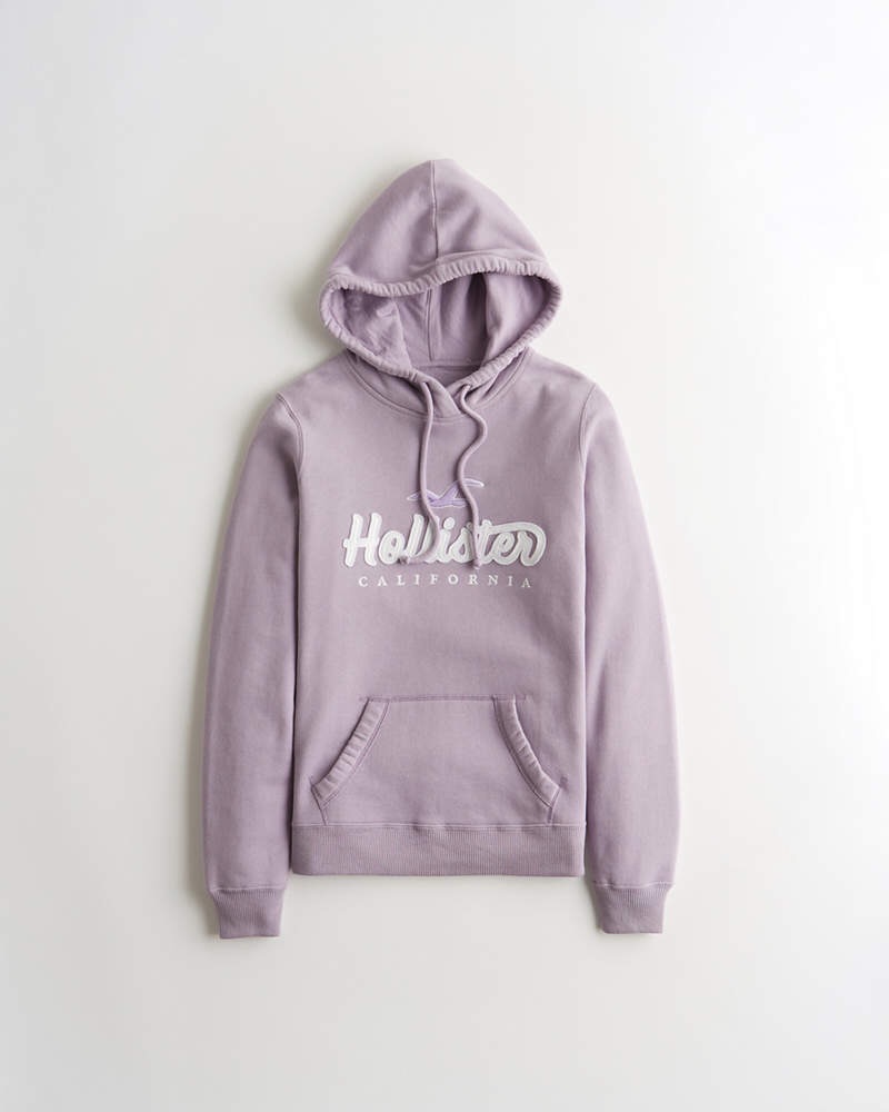 Hollister 女生 Logo Hoodie