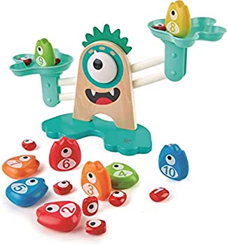 Hape Math Monster Scale Toy, STEAM Toy, L: 15, W: 7.1, H: 5.6 inch : Toys & Games