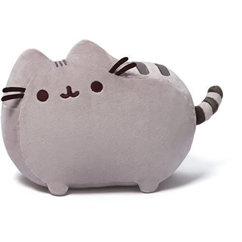 Amazon.com: GUND Pusheen Plush Stuffed Animal Cat, Gray, 12"