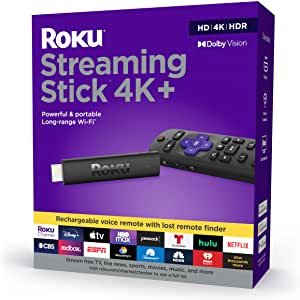 Roku Streaming Stick 4K+ (2021) Streaming Device