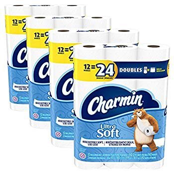 Charmin Ultra Soft 超柔双倍大卷卫生纸 48卷
