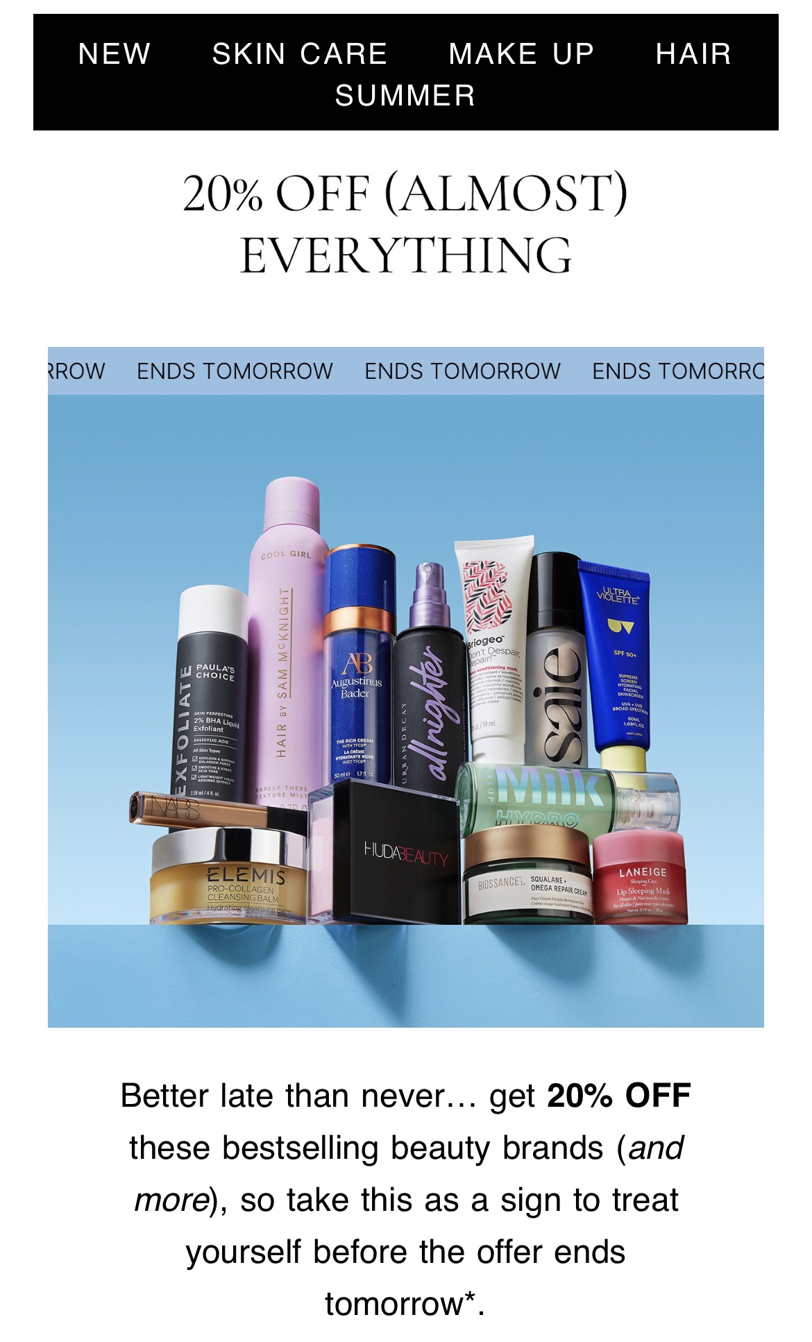 20% OFF (ALMOST) EVERYTHING | Cult Beauty