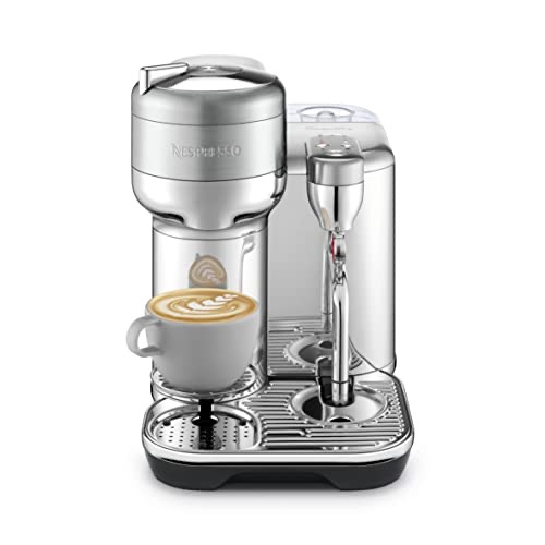 Breville Nespresso Vertuo Creatista Single Serve Coffee Maker, Espresso Machine, BVE850BSS - Brushed Stainless Steel : Amazon.ca: Home