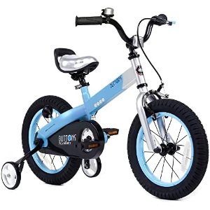 RoyalBaby Cubetube 儿童自行车，带辅助轮 适合 3-9 岁