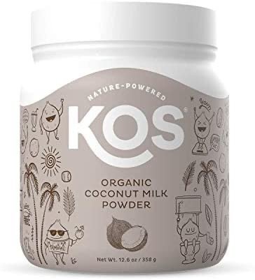 KOS Organic Coconut Milk Powder - Sugar Free Coffee Creamer Powder 12.6oz