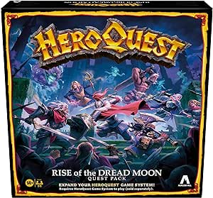Amazon.com: HeroQuest Rise of The Dread Moon Quest Pack, Requires HeroQuest Game System to Play, Roleplaying Games for 2-5 Players, Ages 14+ : Toys &amp; Games