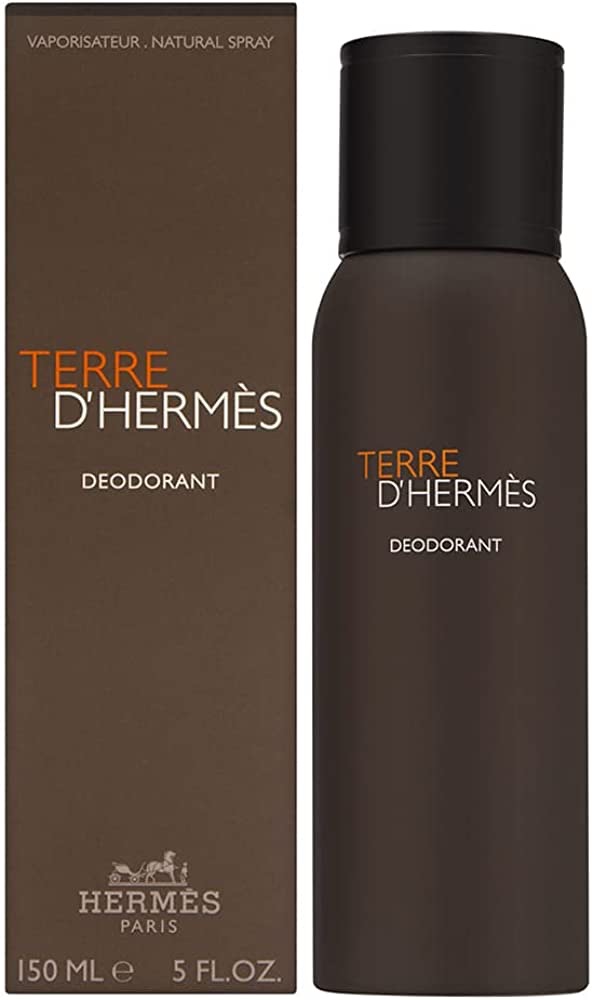 Amazon.com : Hermes Terre D'hermes for Men Deodorant Spray, 5 Ounce : Beauty & Personal Care