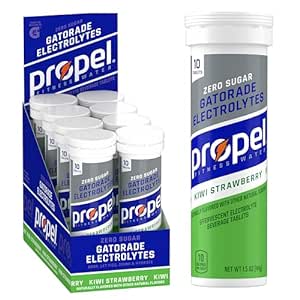 Amazon.com : Propel Fitness Water Tablets, Kiwi Strawberry, 80 Count : Everything Else