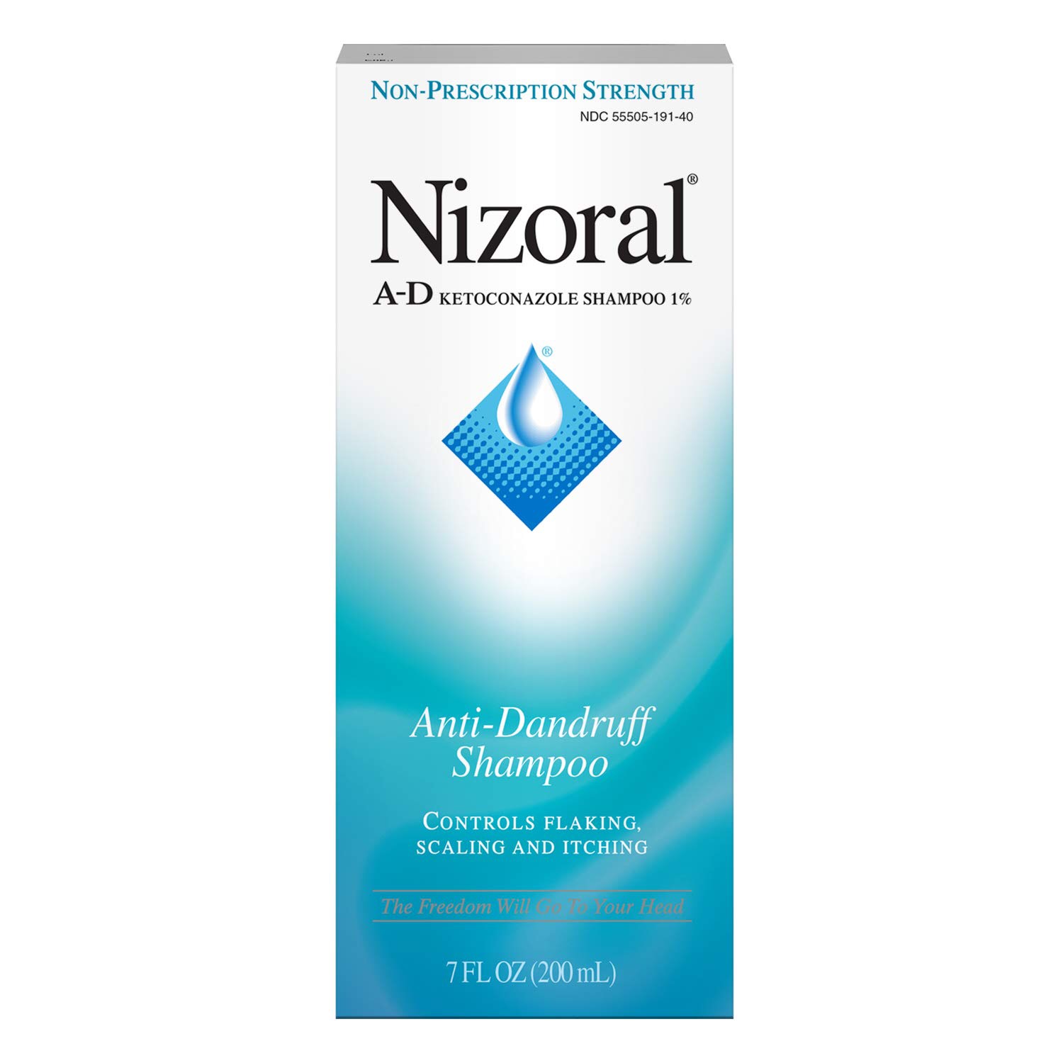 Amazon.com : Nizoral A-D Anti-去屑洗发水 防脱发 7 Fl. Oz : Beauty