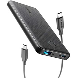 $16.99 TOZO WB1 PD Portable Charger 10000mAh Slim and Light Fast Power Bank 18W High Charging Speed External Battery Pack with USB C Input/Output Compatiable for iPhone,iPad,Samsung,Gray充电宝