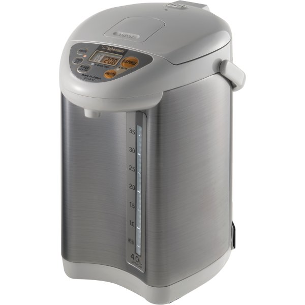 CD-JWC40HS Micom Water Boiler & Warmer, Silver Gray, 4.0 Liter
