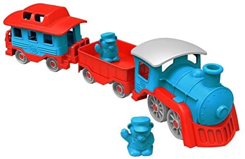 火车玩具 Amazon.com: Green Toys Train - Blue: Toys & Games