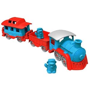 $23.99 火车玩具 Amazon.com: Green Toys Train - Blue: Toys & Games